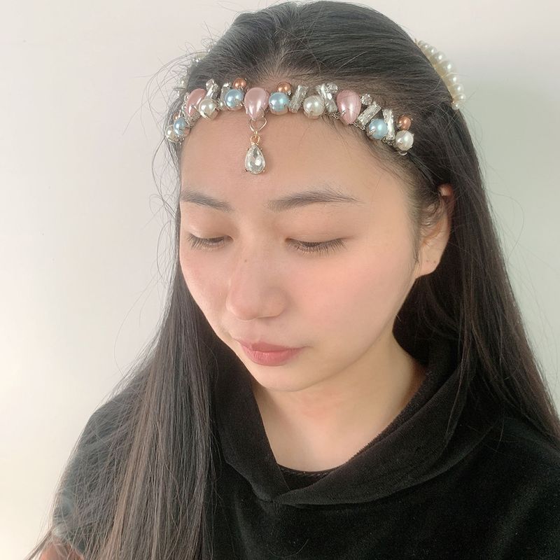 Fashion Color Pearl Women's Hairband