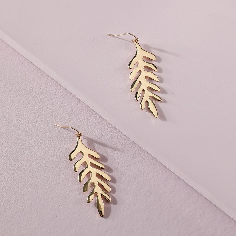 Plant Leaf Earrings