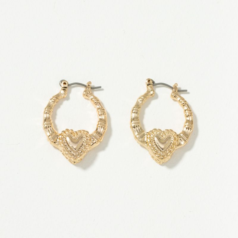 New Love Retro Heart-shaped Earrings