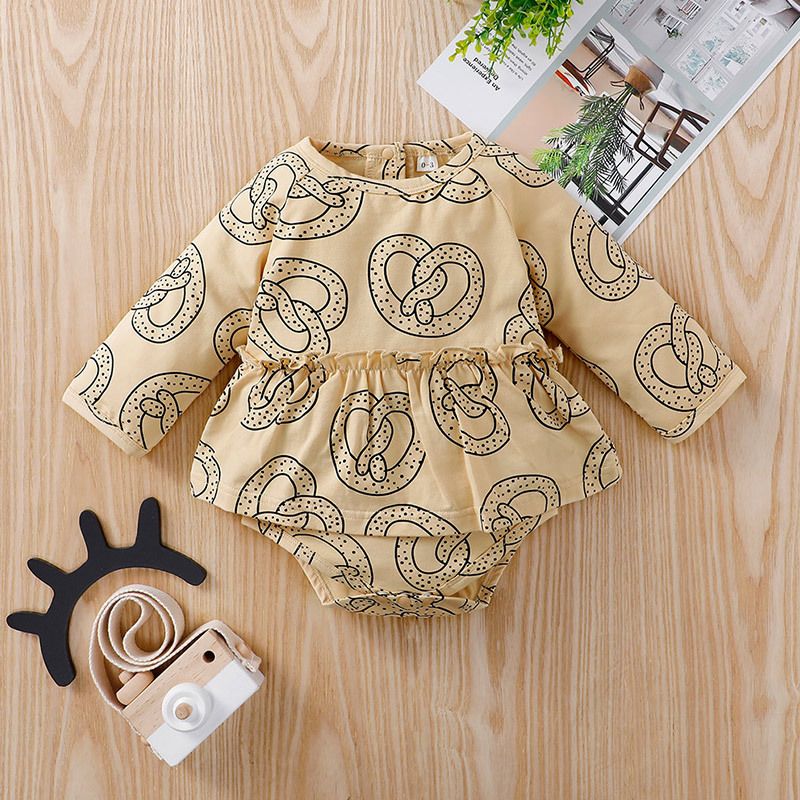 Baby Casual Printed Romper