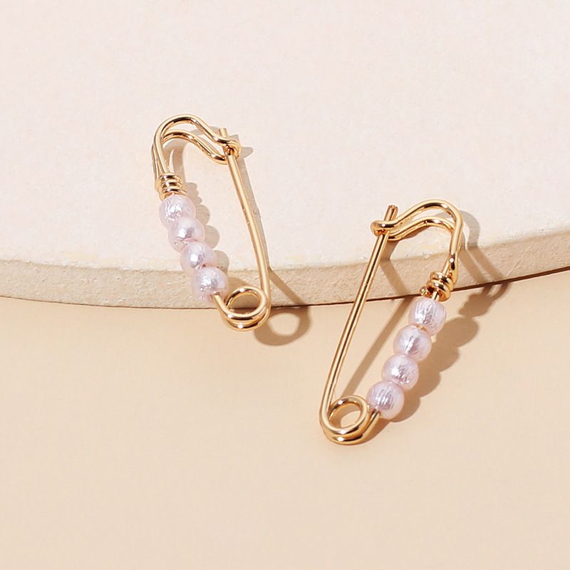 Pearl Pin Earrings