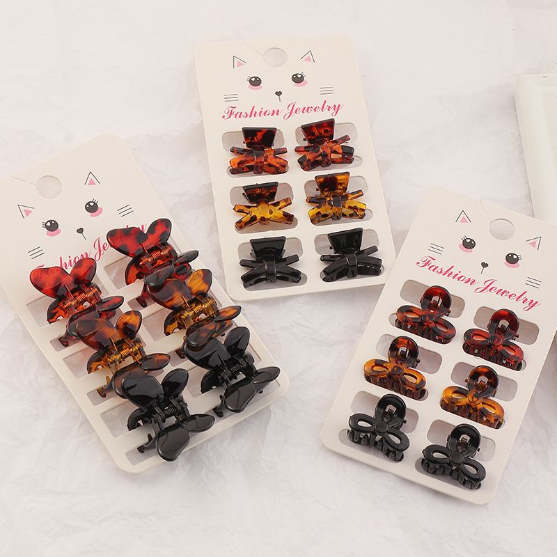 Korean Fashion Simple Cute Clip Set