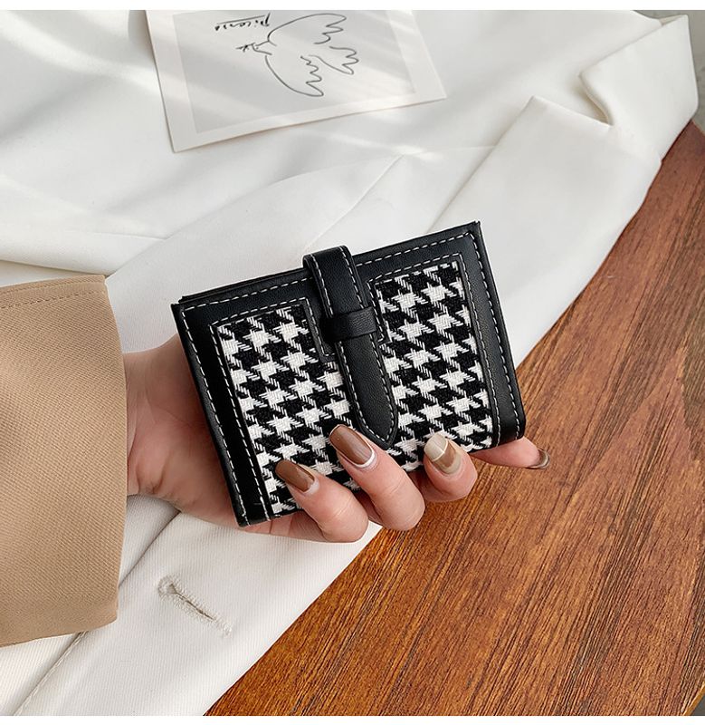 Houndstooth New Fashion Wallet