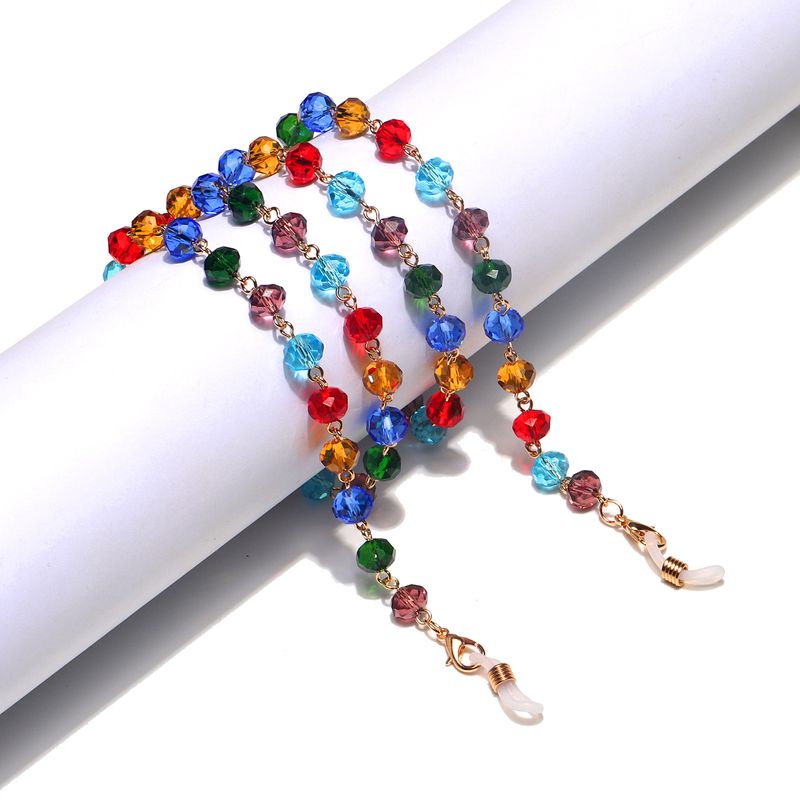 10mm Color Crystal Non-slip Handmade Glasses Chain