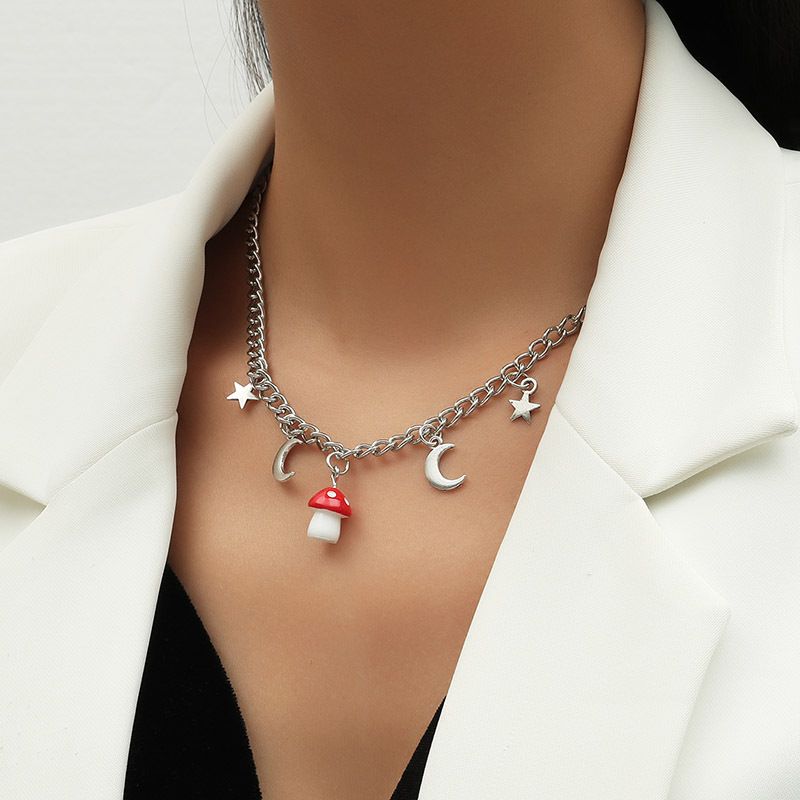 Collier Champignon Étoile De Bohême