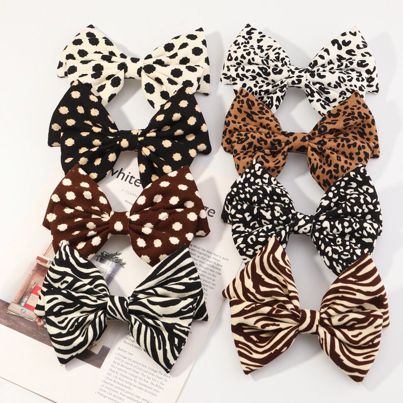 Fashion Leopard Pattern Hair Clip