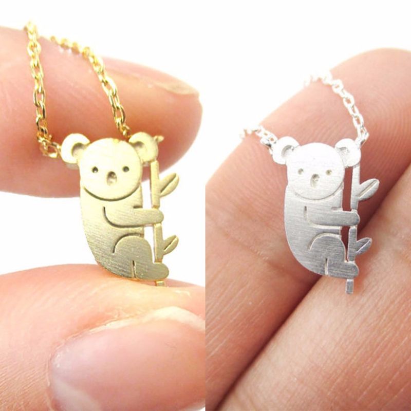 Panda Koala Bear Pendant Necklace