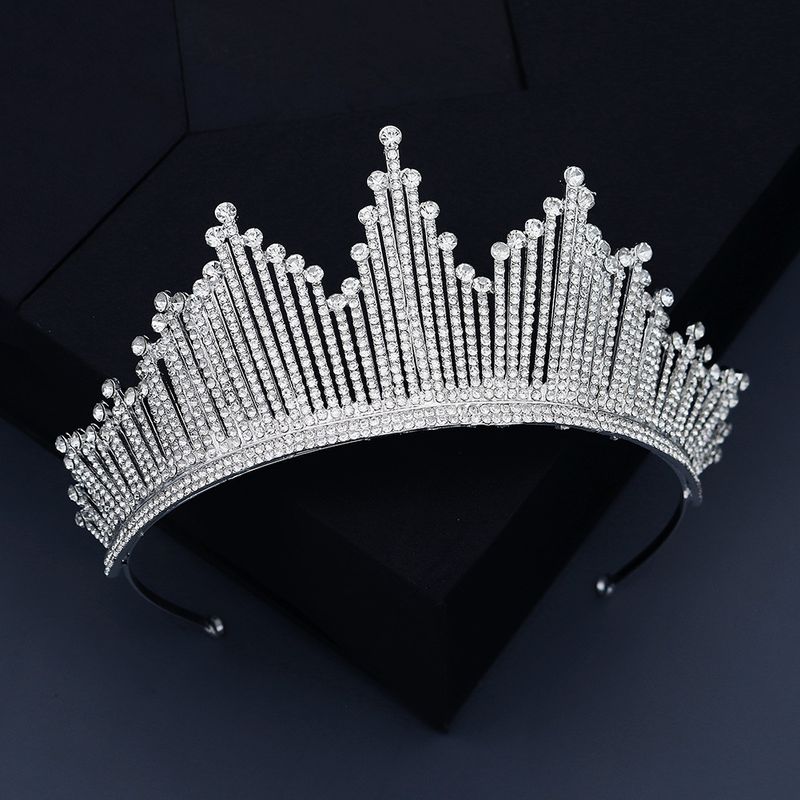 Bridal Jewelry Full Diamond Alloy Crown