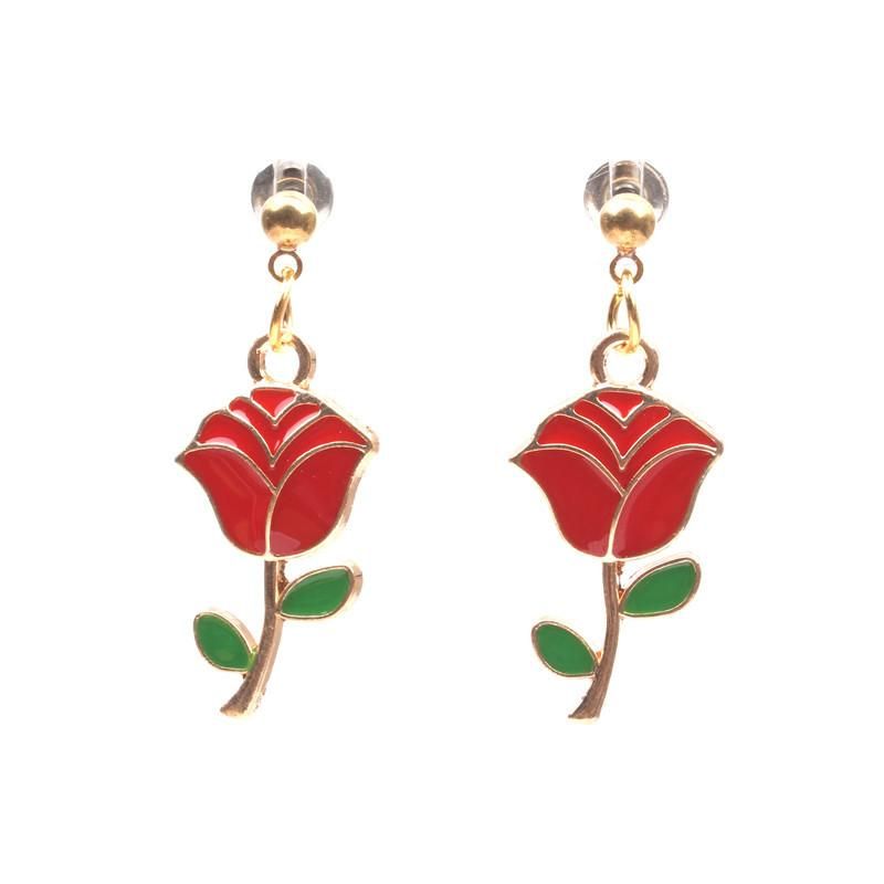 Fashion Earring Jewelry Wholesale Rose Earrings Wholesale