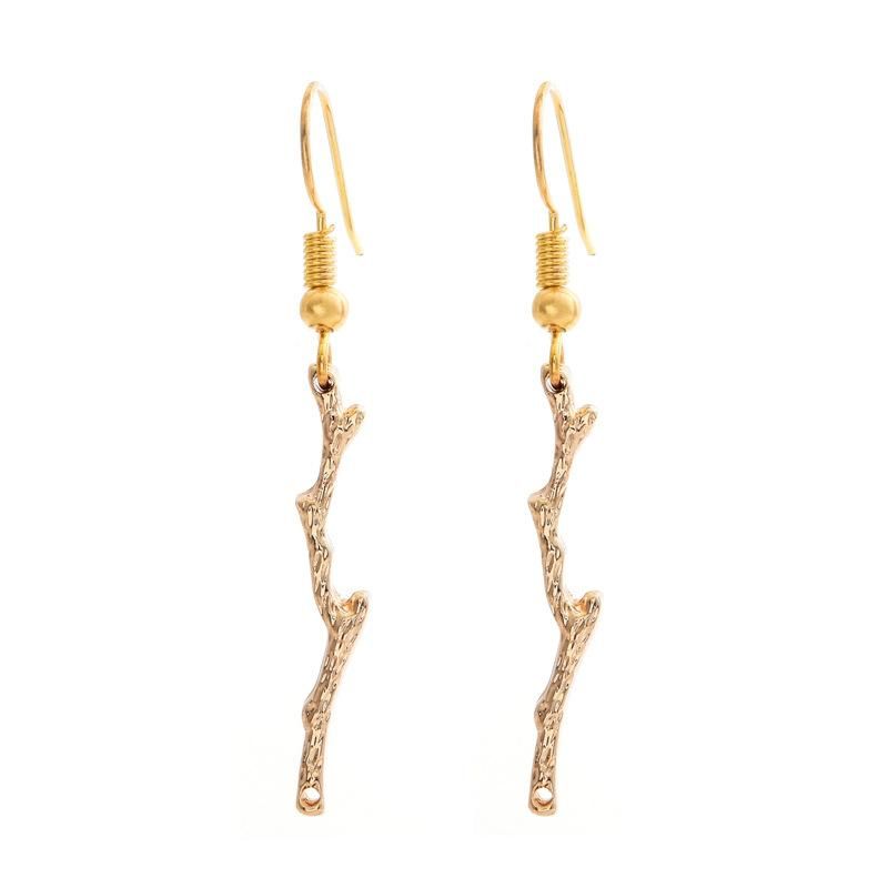 Fashion Plant Twig Earrings Earrings Simple Branch Shape Pendant Earrings Wholesale