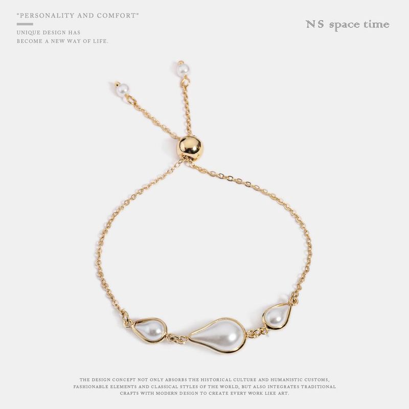 Fashion Adjustable Pearl Bracelet Women&#39;s Accessories Chain Bracelet