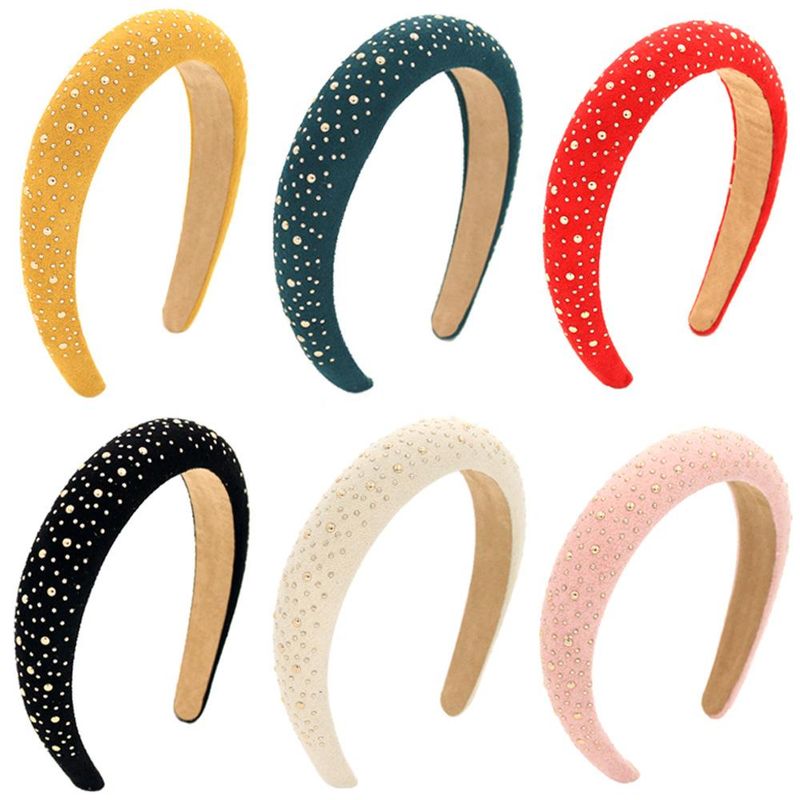 Bronzing Starry Headband For Women Hairpin Sponge Simple Headband Suppliers China