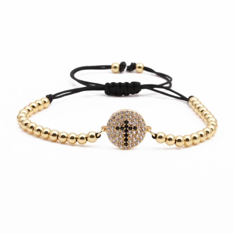 Jewellery For Women Brass Micro-zircon Cross Bracelet For Women Wholesales Yiwu Suppliers China