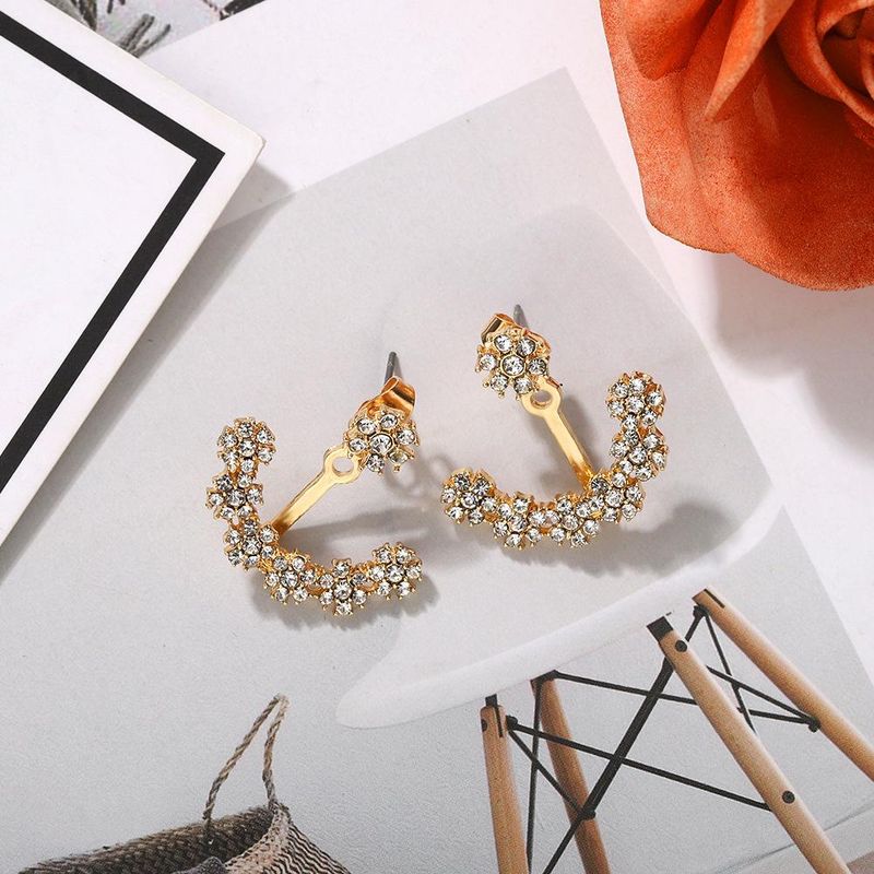 Fashion Cupid Arrow Shape Dual Earring Jewelry