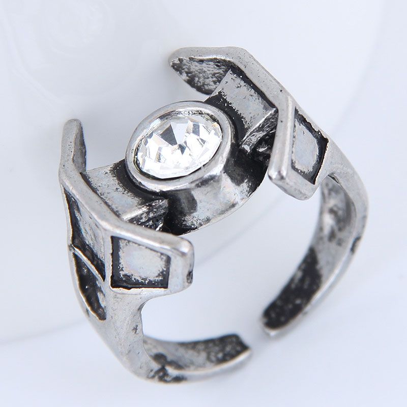 Yiwu Jewelry Wholesale Fashion Punk Retro Simple Unique Ring