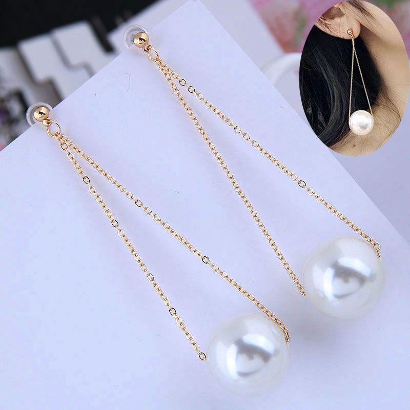 Korean Fashion Sweet And Elegant Pearl Earrings