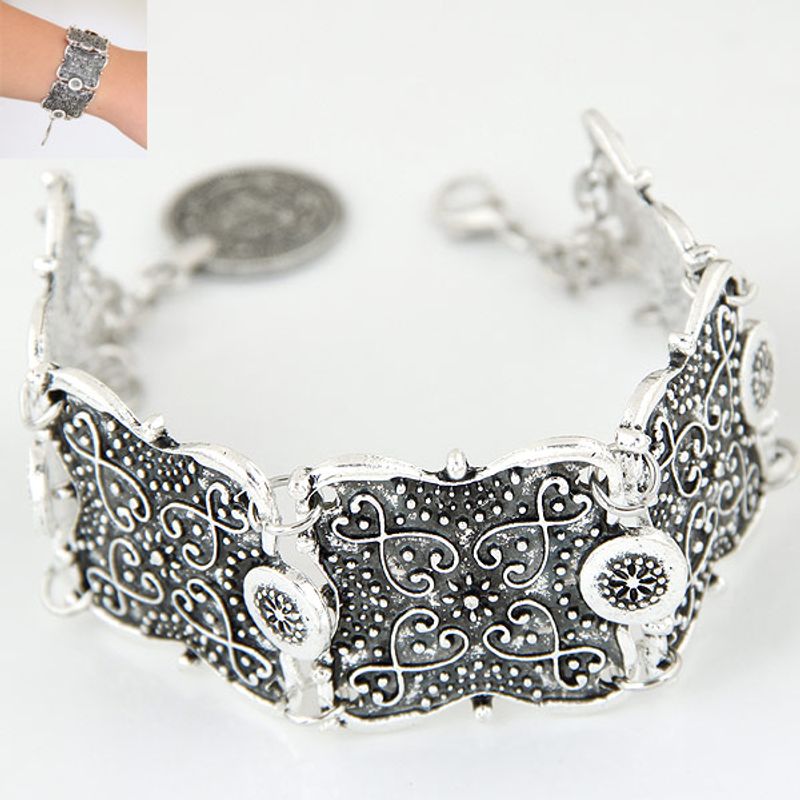 Métal Simple Exagéré Bracelet Yiwu Nihaojewelry Gros