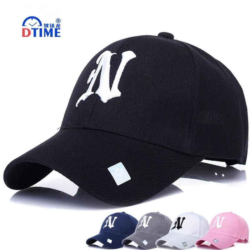 New Fashion Korean Outdoor Sunscreen Baseball Cap Letter Shade Sports Leisure Hat Wholesale