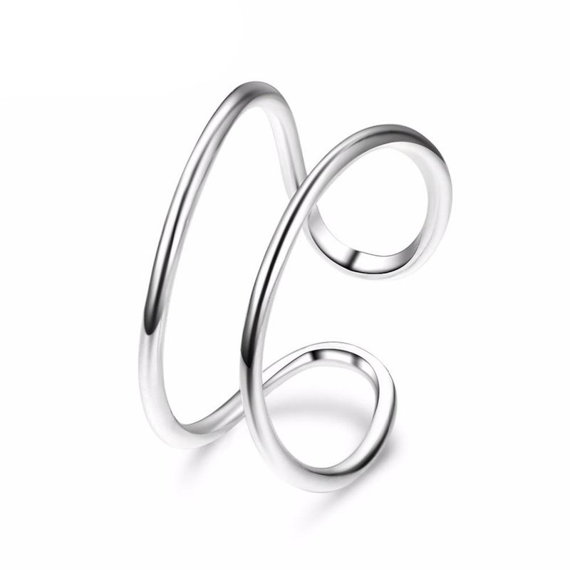 New Stainless Steel Fashion Semicolon Ring Open Bracelet Wholesale