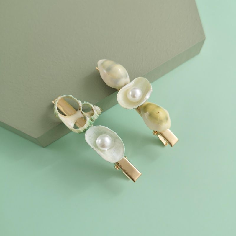 New Fashion Conch Shell Pearl Cheap Hairpin Wholesale