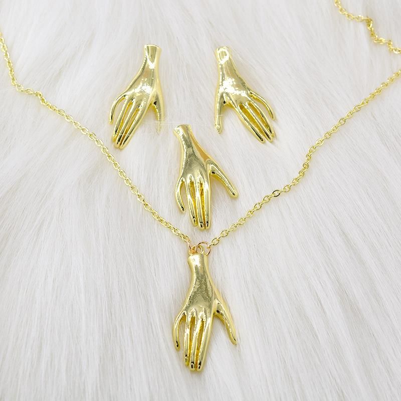 New Fashion Baroque Finger Earrings Brooch Necklace Wholesale