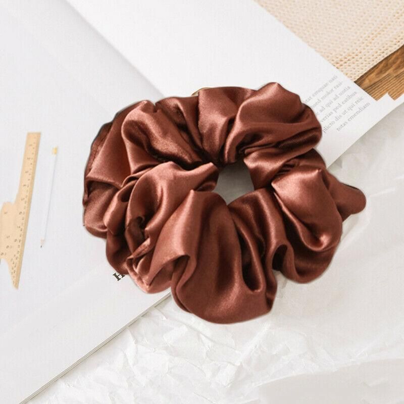 Unisex Simple Style Commute Solid Color Cloth Hair Tie