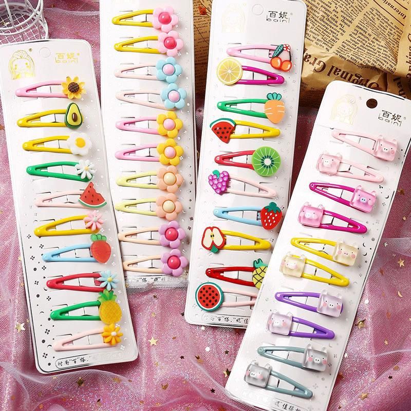 Fashion Bb Clip Card Broken Hair Bangs Clip Ladies Hairpin Headdress Princess Baby Hair Accessories Nihaojewelry Wholesale