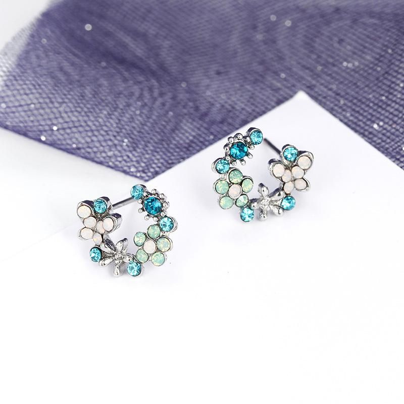 New Simple Fashion Super Fairy Lovely Flower Earrings Nihaojewelry Wholesale