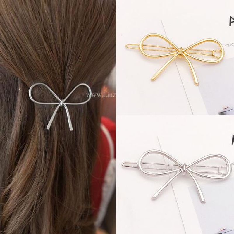 New Fashion Bow Sweet And Simple Cheap Hairpin Wholesale