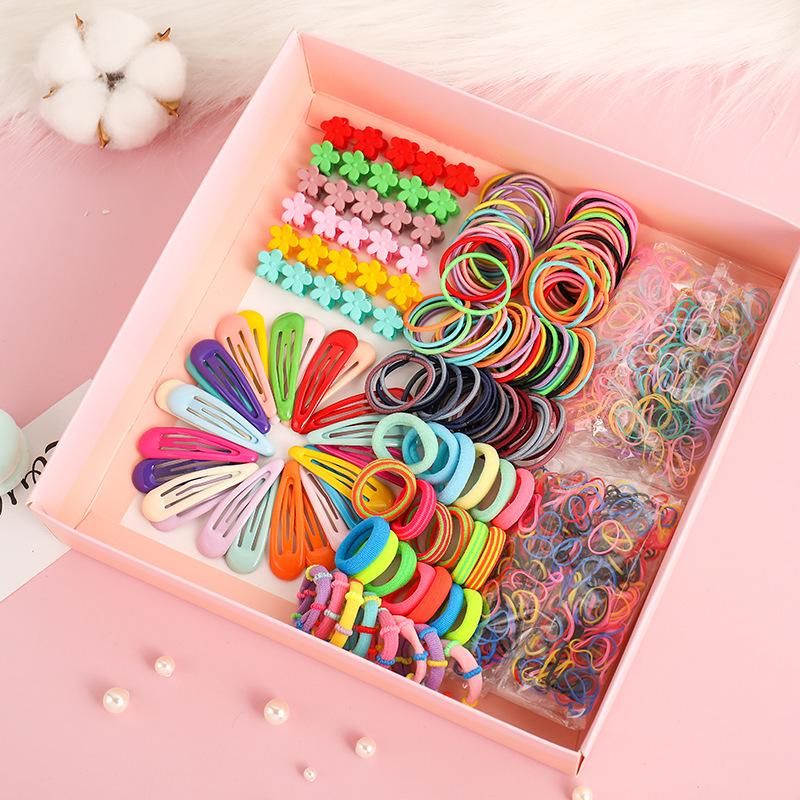Korean New Cute Simple Hairpin Hair Rope Gift Box Set Wholesale