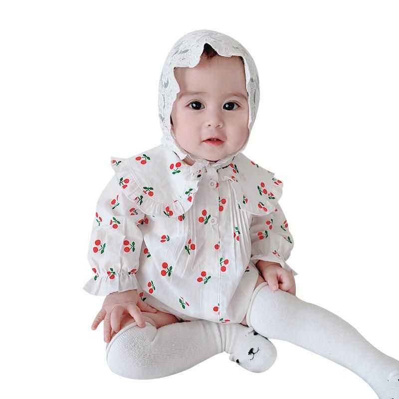 Baby Frühlings Kleidung Outfits Neugeborene Kleidung Baby Einteilige Stram Pler Stram Pler Ins Wind Dreieck Stram Pler Mädchen Kleidung