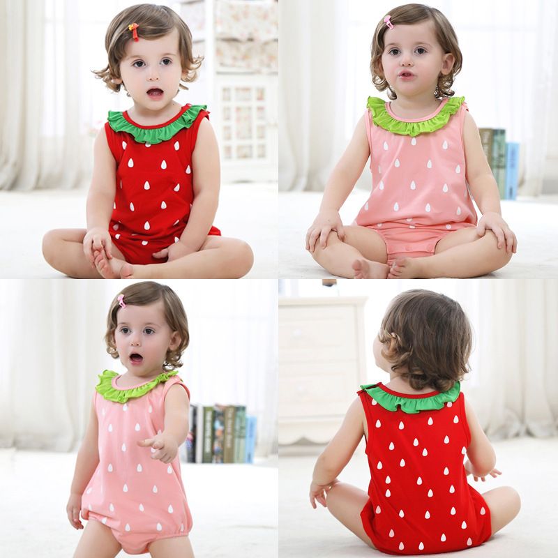 Été Nouveau Casual Mignon Super Mignon Triangle Ha Confortable Une Seule Pièce Bébé Vêtements Animal Out Crawl Costume En Gros Nihaojewelry