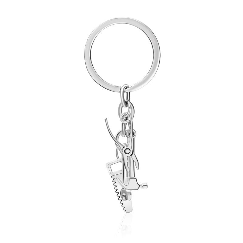 انفجار المفاتيح شخصية عيد الأب هدية أداة أربعة-قطعة معدن المفاتيح قلادة مجوهرات الجملة Nihaojewelry