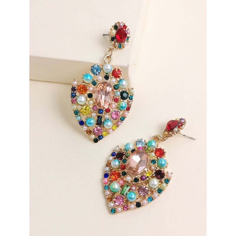 New Exaggerated Hollow Earrings Fashion Cold Temperament Earrings Nihaojewelry Wholesale