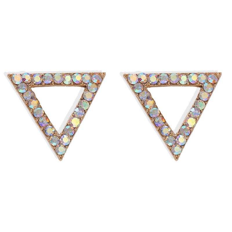 Creative Triangle Geometric Earrings New Temperament Earrings Simple Trendy Earrings Wholesale Nihaojewelry