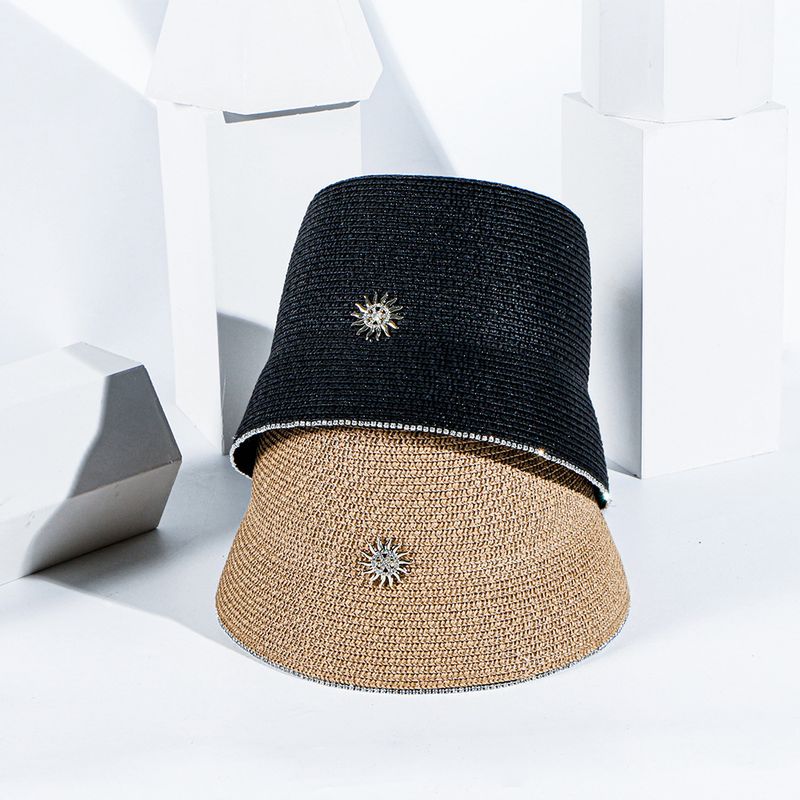 Fisherman Hat Hat Summer Ladies Fashion Hat Bucket Hat Sunscreen Straw Hat Sun Hat Wholesale Nihaojewelry