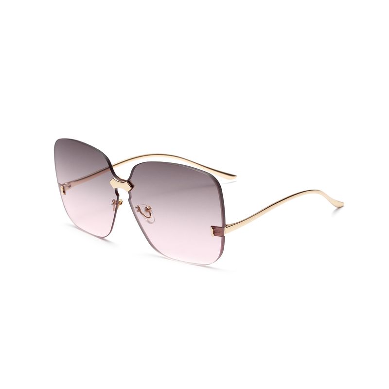 Borderless Sunglasses Jelly Color Marine Glasses Wholesale Nihaojewelry