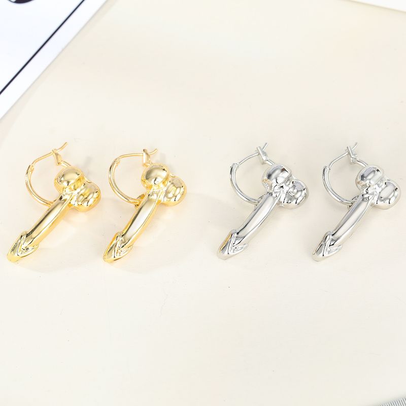 Fashion Jewelry Organ Earring Creative Pendant Ear Ring Metal Wind Punk Earrings Wholesale Nihaojewelry