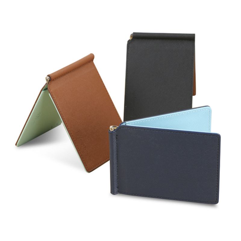 New Wallet Metal Clip Bag Short Folding Horizontal Card Package Wholesale Nihaojewelry