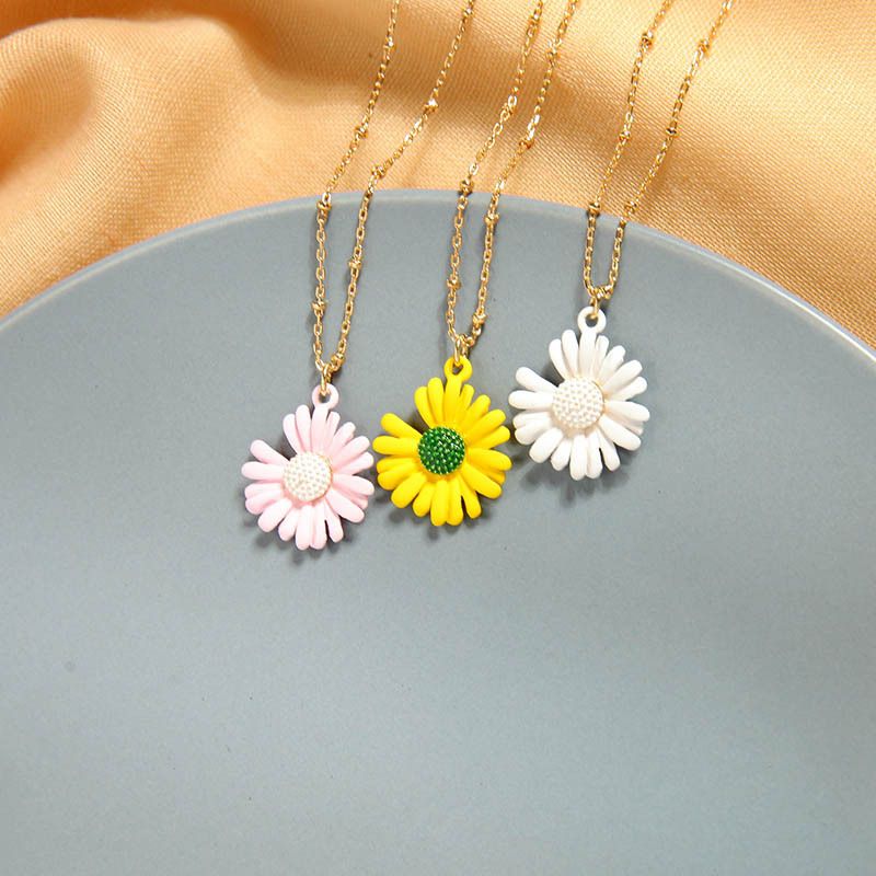 Mori Simple Flower Accessories Wild Jewelry Small Daisy Bracelet Wholesale Nihaojewelry