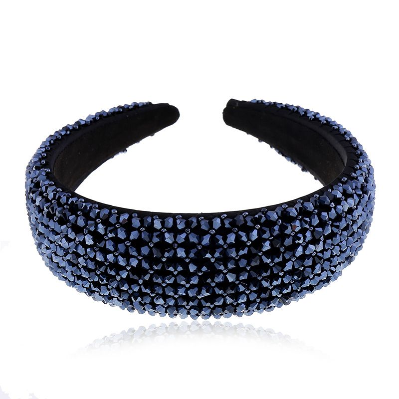 Fashion New Exaggerated Crystal Full Diamond Headband Retro Crystal Headband Accessories Wholesale Nihaojewelry