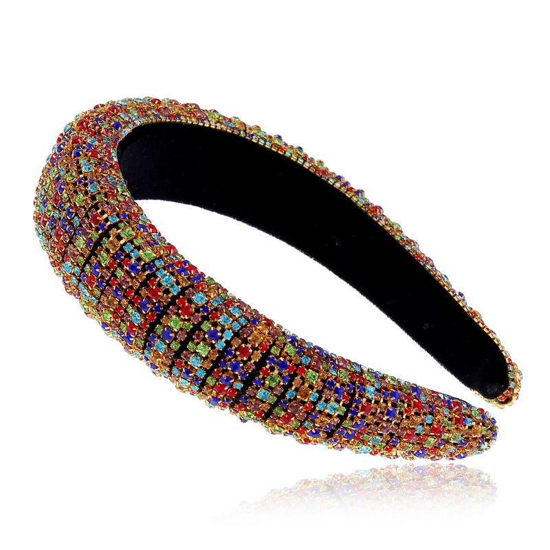 New Fashion Alloy Full Diamond Headband Hair Accessories Wholesale Nihaojewelry