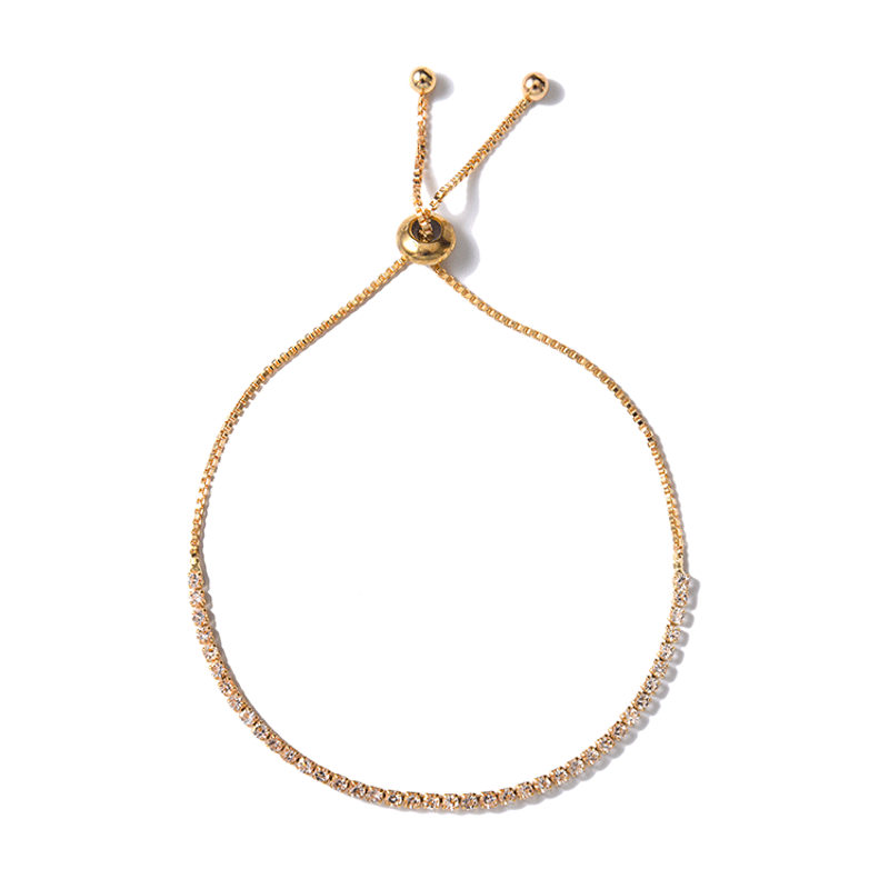 Simple Telescopic Rhinestone Claw Chain Adjustable Bracelet Jewelry Wholesale Nihaojewelry