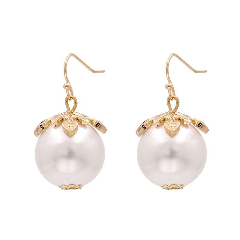 Korean Fashion Earrings Pearl Girls Earrings Wholesale Nihaojewelry