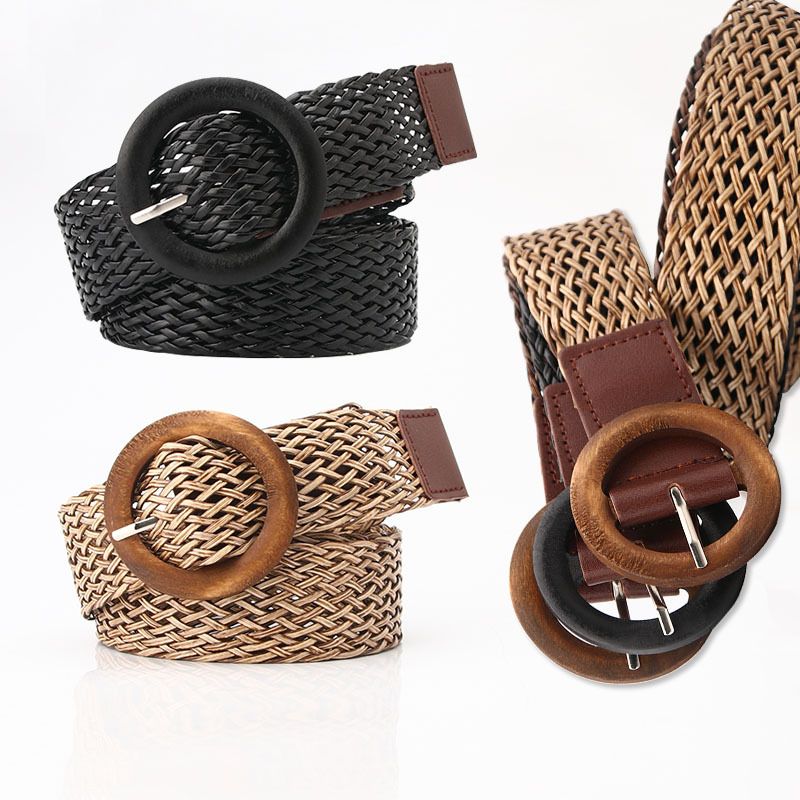 منتج جديد السيدات العرقية نمط المنسوجة حزام الأزياء المنسوجة حزام مع اللباس الزخرفية حزام الجملة Nihaojewelry