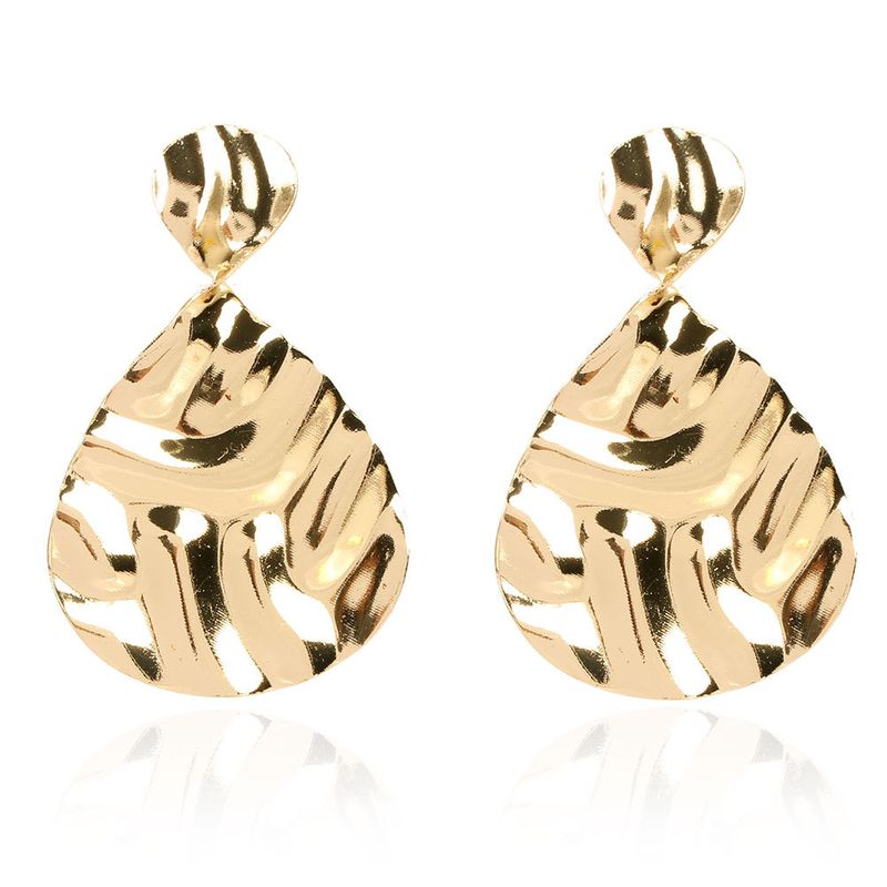 Fashion Retro Alloy Geometric Earrings Gold Earrings Wholesale Nihaojewelry