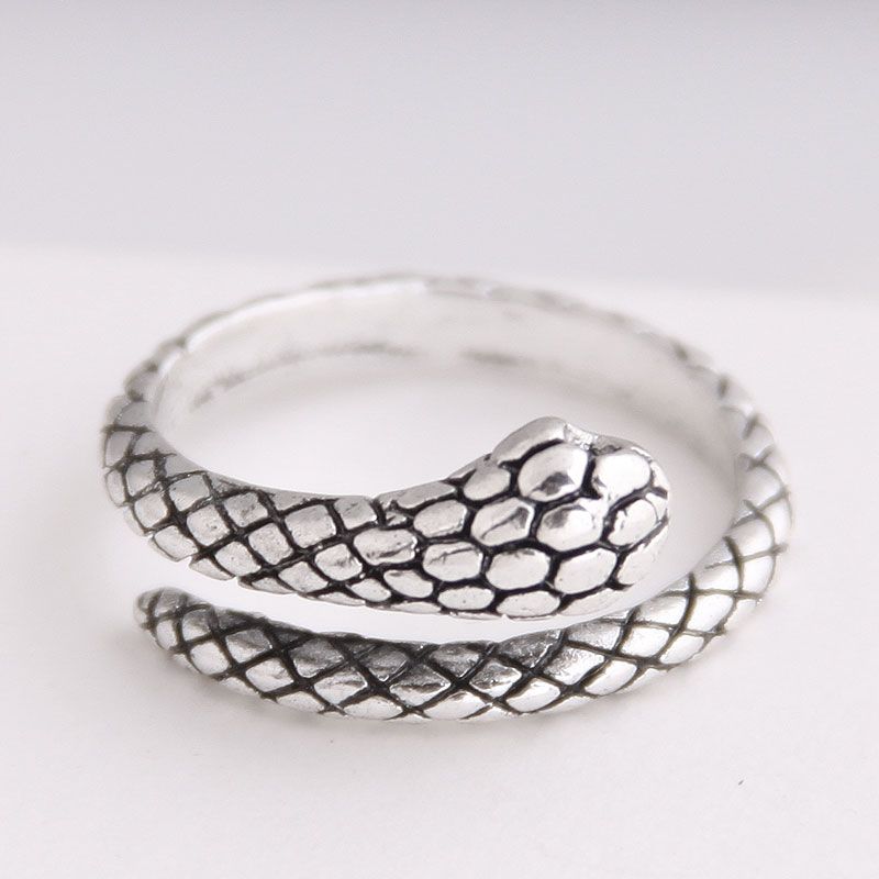 Fashion Metal Snake Personality Open Ring Wholesale