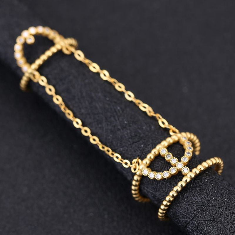 Korean Fashion Concise One-piece Personality Exaggerated Ring Wholesale