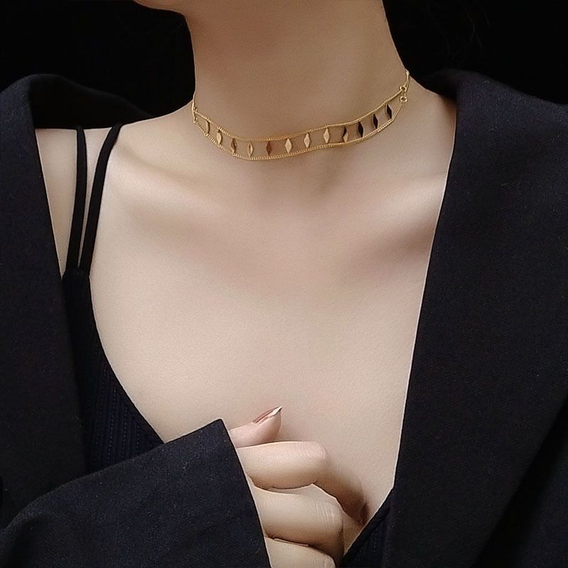Irregular Sequins Clavicle Necklace Jewelry Multi-accessories Jewelry Sexy Clavicle Chain Hypoallergenic Wholesale Nihaojewelry