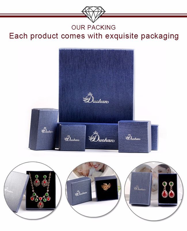 Ring Box Heaven And Earth Cover Gift Box Earrings Jewelry Packaging Box Parcel Carton Wholesale Nihaojewelry